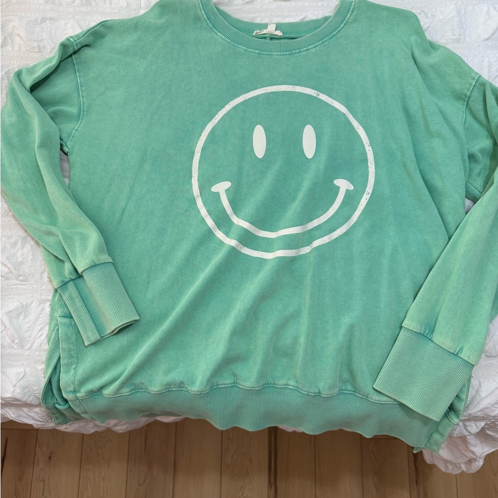 Mint Green Sweatshirt